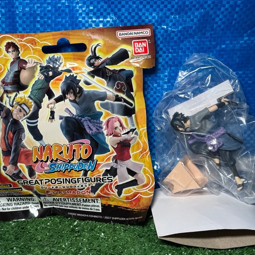 Naruto Shippuden Great Posing Figures Blind Bag & Sasuke Figure
